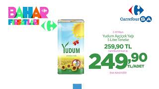 Yudum Ayçiçek Yağı 5 Litre Teneke 249,90 TL