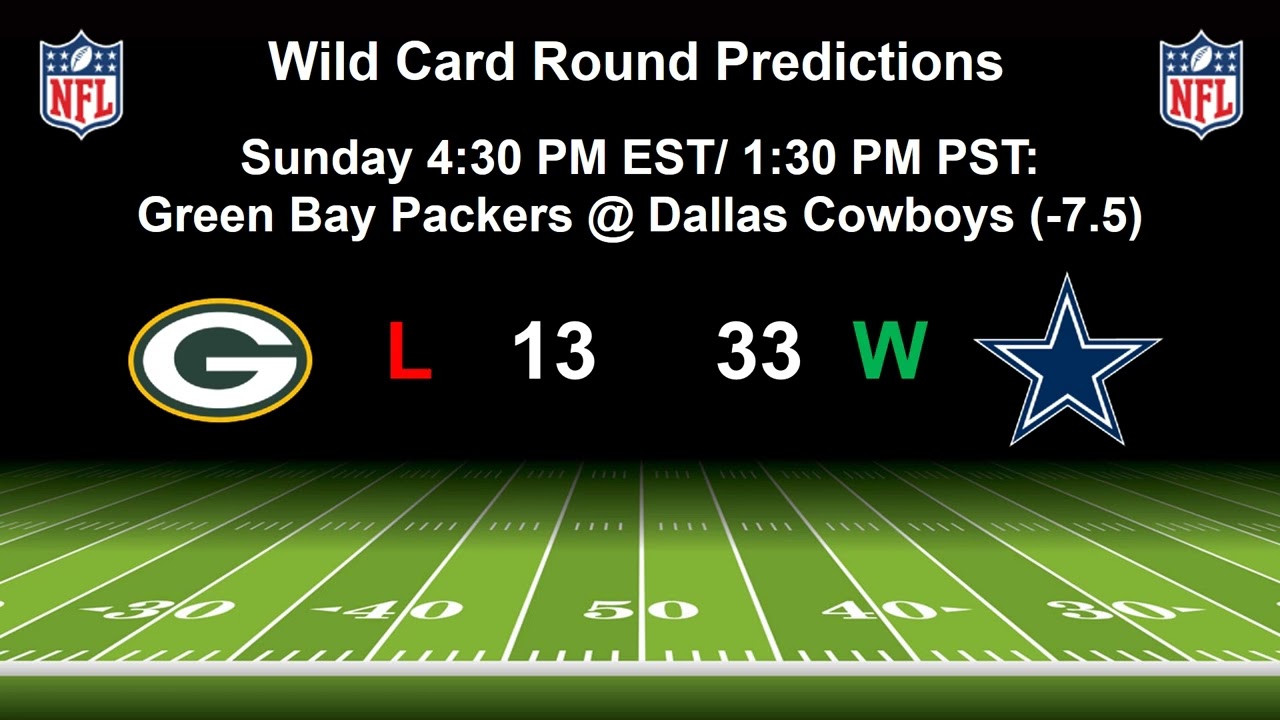 NFL Wild Card Round Predictions - YouTube