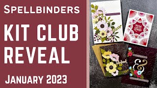 Must see! Super Pretty January Kit Club Release | #teamspellbinders #neverstopmaking