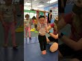 Difference between baby gymnastics class and toddler gymnastics class that baby got advanced up to ✅
