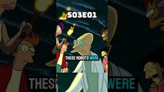 Bender Is Being Haunted | Futurama - S03E01 #funny #futurama #futuramamoments #shorts