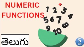 numeric functions in sas in telugu||airthmetic functions||numeric functions in telugu||basic sas