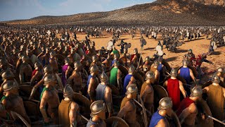 300,000 Spartans VS 5 Million Persian Soldiers! - Ultimate Epic Battle Simulator 2 UEBS 2