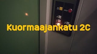 Hissivideo: Kuormaajankatu 2C, Janka, Tampere - 1993 Otis (manuaaliovinen)