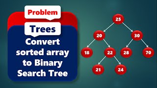 Convert Sorted Array to BST | Leetcode - 108 | Trees #14