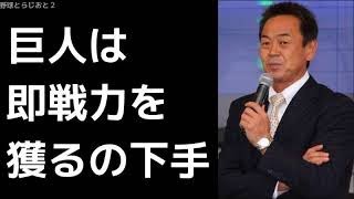 水野雄仁「DeNA東の対策しないと…巨人は即戦力獲るの下手」読売 ジャイアンツ 2018年4月23日