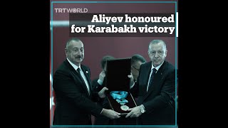 Aliyev receives ‘high honour of the Turkic World’ award