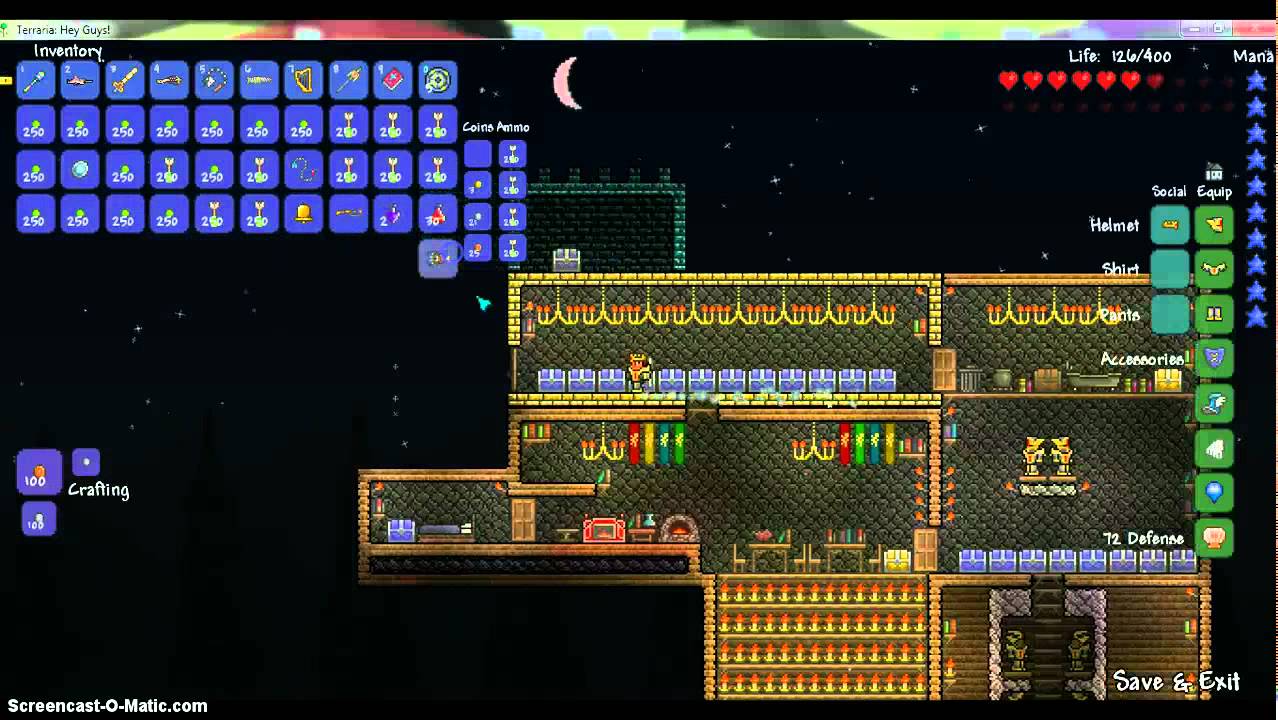 Terraria: How To Beat The Destroyer - YouTube