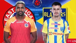 East Bengal vs Kerala Blasters Live | ISL 2024-25 Full Match