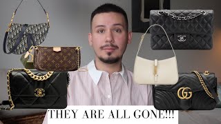 I SOLD ALL MY DESIGNER HANDBAGS \u0026 I DO NOT REGRET IT