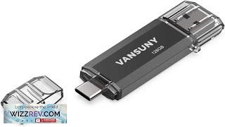 Vansuny 128GB Type C Flash Drive 2 in 1 OTG USB 3.0 Review