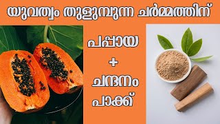 Papaya Pack For Clear \u0026 Glowing Skin | ചർമ്മം സുന്ദരമാക്കാൻ പപ്പായ പാക്ക് | Samayam Malayalam