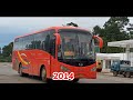 Rural Transit Mindanao Incorporated Evolution of their Buses 2022 to 1962 Ex Lilian Express Inc.