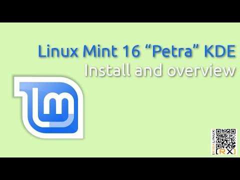 Linux Mint 16 "Petra" KDE Install and overview | Solid, full-featured,
polished