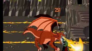 AQW RED DRAGON SOLO TROLL SPELLSMITH