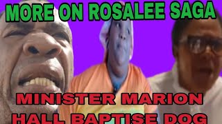 Derrick in disbelief⁉️ Rosalee under heavy backlash‼️Minister Marion Hall baptise dog