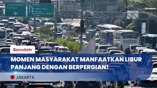 Libur Panjang! Masyarakat Penuhi Ruas Jalan Tol Menuju Kampung Halaman