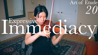 Art of Etude Ep. 20 | Expressive Immediacy | Rode Violin Caprice No. 14 | Kerson Leong