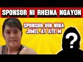 SINO ITONG SPONSOR NGAYON DAW NI RHEINA NA SPONSOR DIN NINA JIMEL AT ATE M.