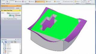 Solid Edge Surfacing Tutorial : How To Use Replace Face