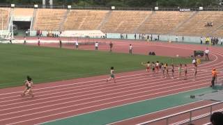 愛知県選手権名古屋地区予選会 女子4×400mR 第3組 2015/6/7