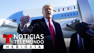 Trump critica intento demócrata de un segundo ‘impeachment’ | Noticias Telemundo