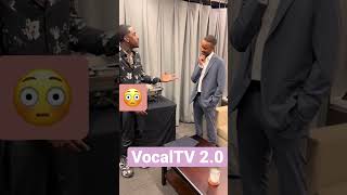 Do you Think He impressed Tevin Campbell ?? #vocals #singing #cover #shorts