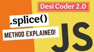 Master the Splice Method in JavaScript with Practical Examples | JavaScript Basics Tutorial