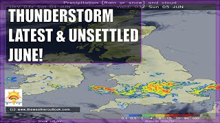Ten Day Forecast: Thunderstorm Latest + Unsettled To Mid-June At Least