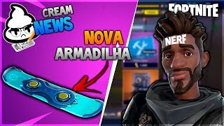 fortnite nerf melee skate da treta e mi - sarah alquimista fortnite