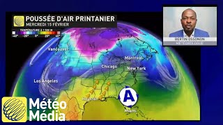 Prévisions météo - Un air de printemps au Québec