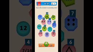 iq boost no 157 Tap on thr numbers in ascending orders!  iq boost level 157