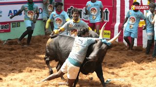 கருப்பன் காளையை அடக்கிய கொம்பன் | Alanganallur Jallikattu 2024 | அலங்காநல்லூர் ஜல்லிக்கட்டு