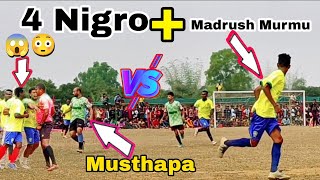 Purunapani ⚽ 4 Nigro and Madrush Murmu🆚 Musthapa Kalkata|High Voltage Mukabila @Localtalentsports