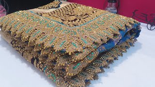 IMPORTED FABRIC DESIGNER BANARASI SAREE IN STONE WORK & ZARI WORK #ZARANGSAREE #BANARASISAREE