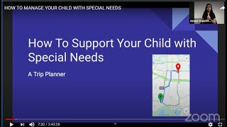 HOW TO SUPPORT YOUR CHILD WITH SPECIAL NEEDS