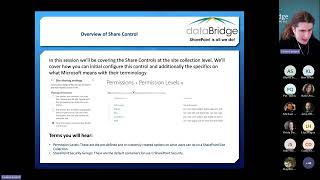 1 23 25 SharePoint Concierge Webinar presented by dataBridge