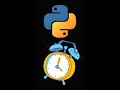 Draw A Clock Using Python Turtle #shorts ⏰