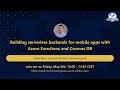 Building serverless backends for mobile apps with Azure Functions and Cosmos DB