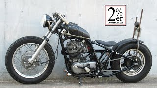 SR400 リジットボバー カスタム  2％ＥＲ ボルトオンハードテール 左側  チョッパー ＳＲ500 chopper bobber