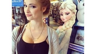 Anna Faith Elsa Look Alike Random Interview
