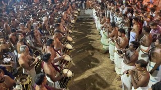 Peruvanam Pooram 2022 - Pancharimelam - Pathikaalam Kalasham - Cherussery Kuttan Marar