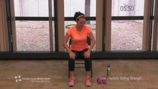 Low-Intensity Seated Strength Training - The Great Slim Down