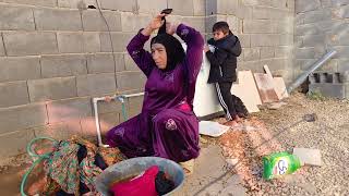 ۲۴ نوامبر ۲۰۲۴#اشاير# Iran washing clothes of their children