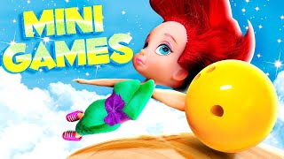 🎯 🎲 Mini Games For The Disney Princesses | Luna's Toys