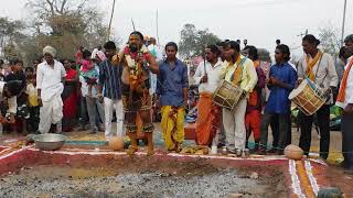 Danthanpally Mallanna Jathara Aggigundalu -2#komuravelli #mallanna #oggu_kathalu #jatra #dance #song