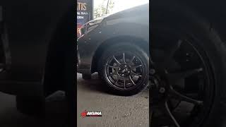 Makin Maco Aja nih Brio Baru Turun Dealer Langsung Ganti Velg Racing HSR R15