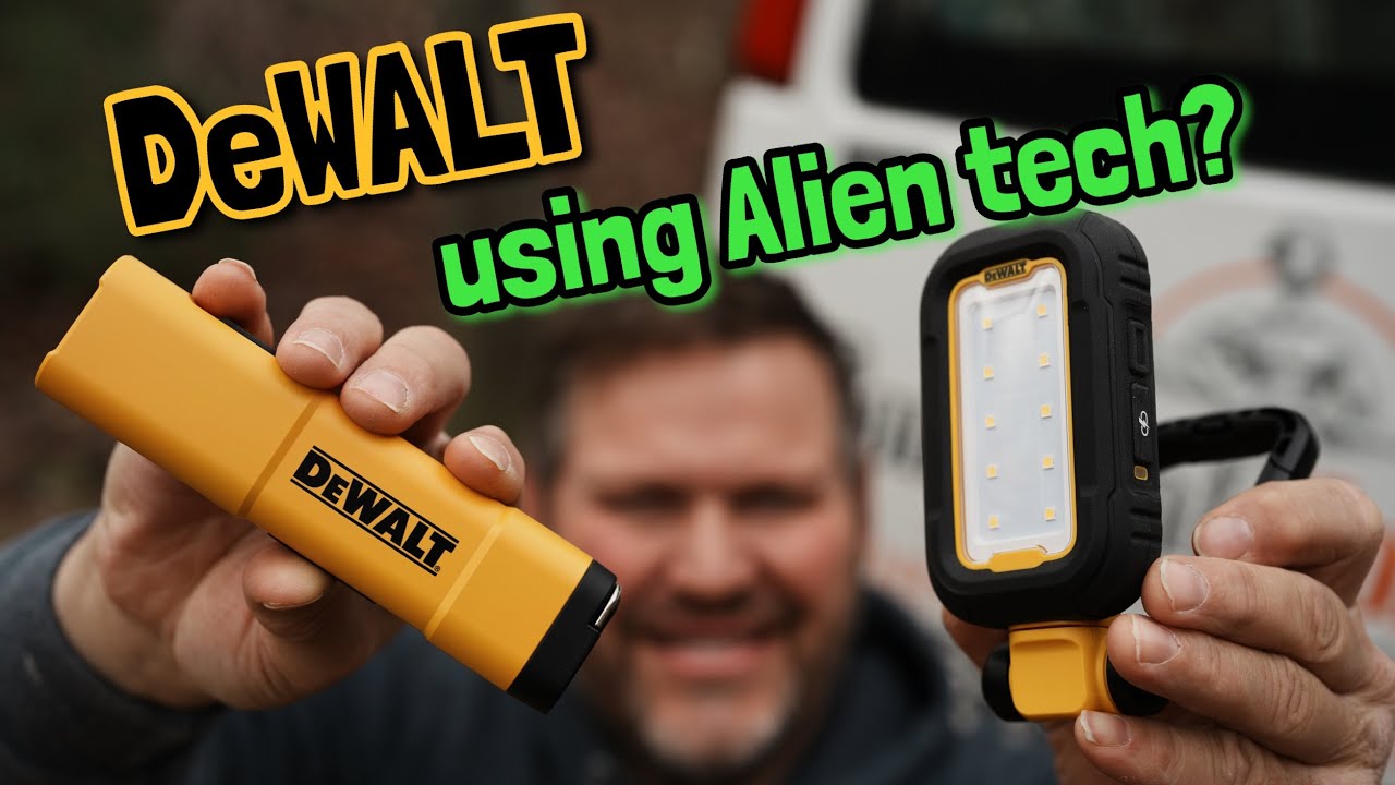 Dewalt Light Dcl182 Dcl183 Are These Perfect Youtube