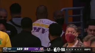 LEBRON AND THE LAKERS GOT BOOED BY THIER HOME CROWD AFTER LOSING BIG FROM NOLA!!
