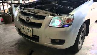 เพิ่มความสว่างให้ไฟหน้า Mazda BT 50